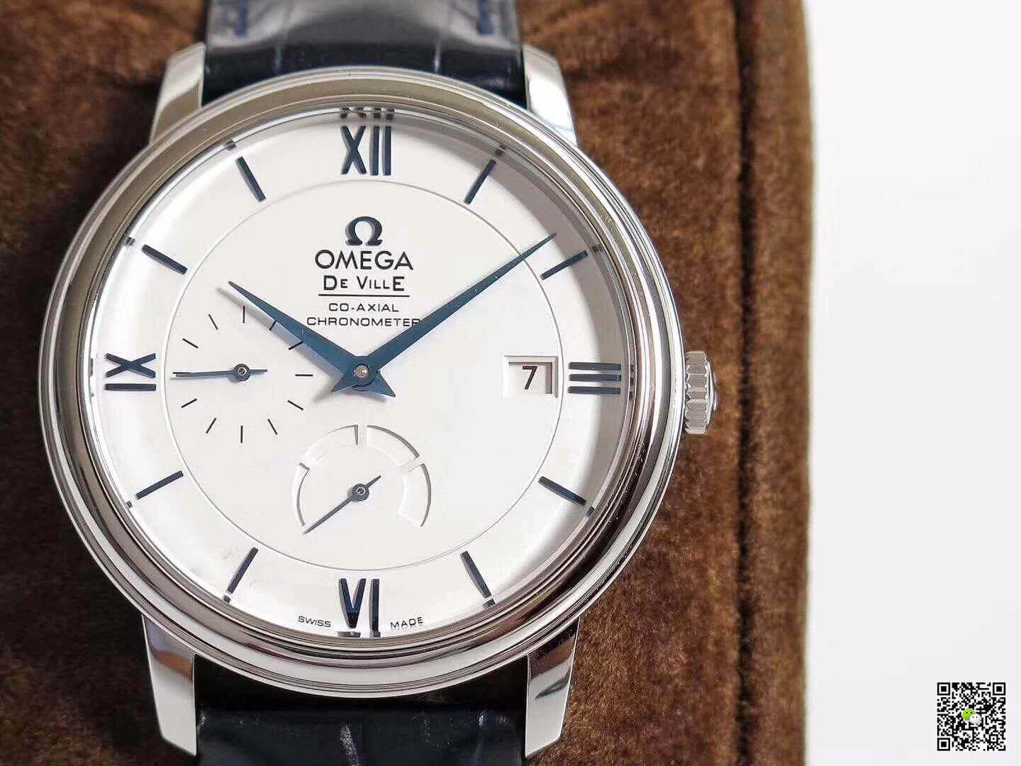 Omega De Ville Prestige 424.53.40.21.04.001 TW Factory 1:1 Best Edition Replica Watch Swiss ETA2824 White Dial
